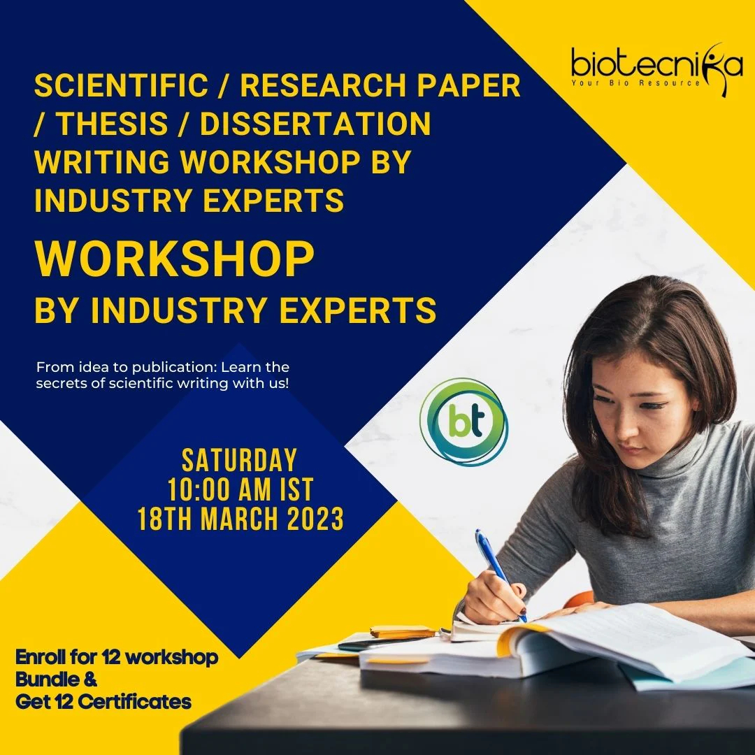 Scientific / Research paper / Thesis / Dissertation Writing Workshop By Industry Experts - Image 2